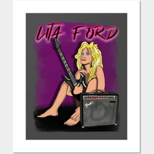 Lita Ford Posters and Art